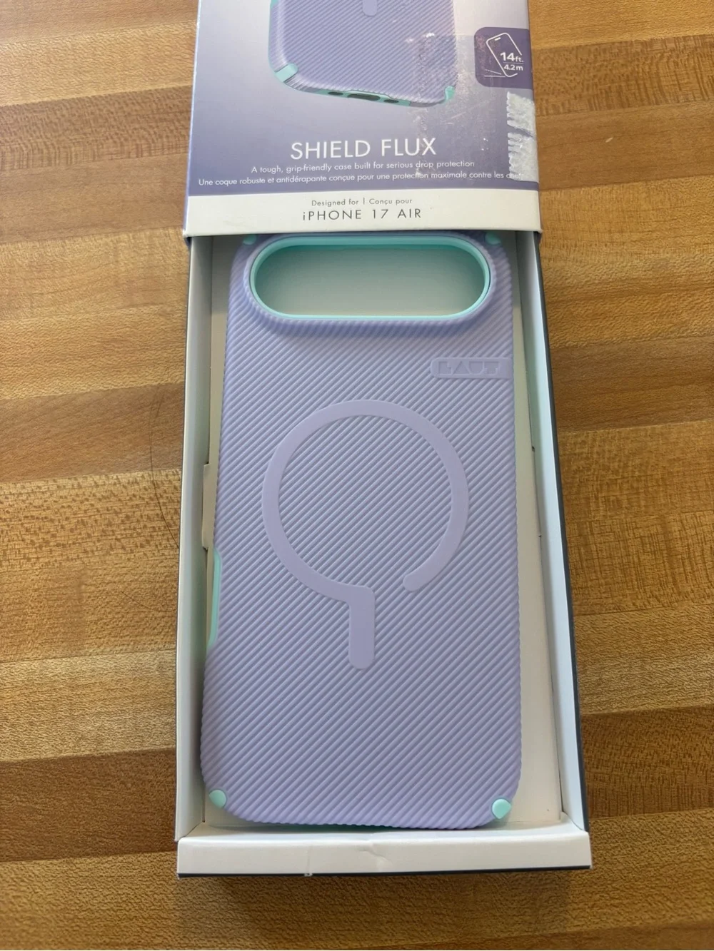 New, Unused LAUT Shield Flux Case for iPhone 17 Air — Skymist Color - NWT